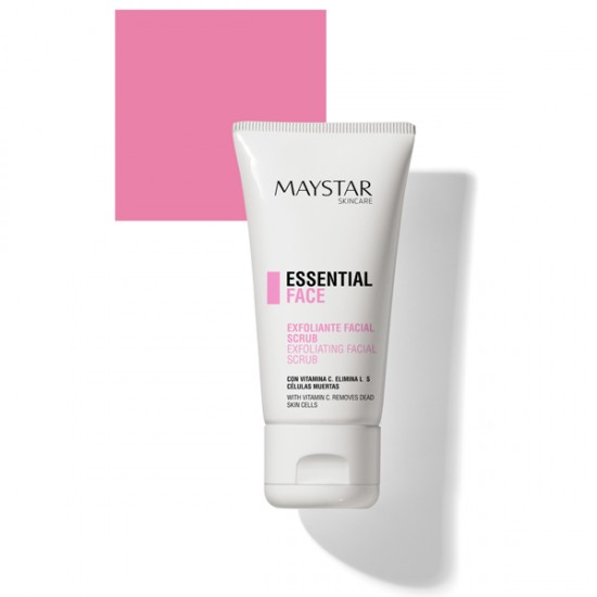 face cosmetics - essential line body - maystar - cosmetics - Essential exfoliating facial scrub 50ml MAYSTAR